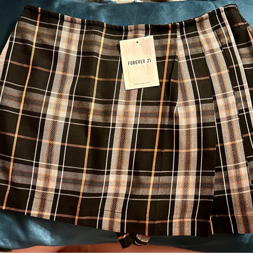 Forever 21 S Plaid Skort